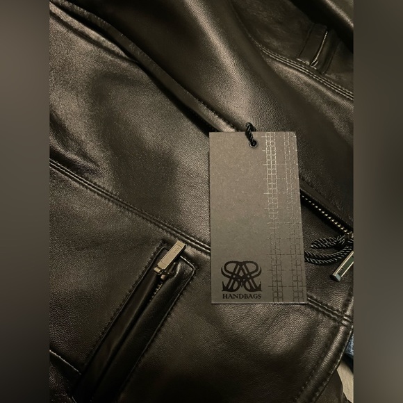 New Bod & Christensen Genuine Leather Jacket - Picture 4 of 7